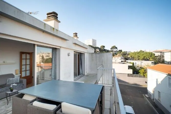 La Terrasse - Proche Gare Et Centre Ville, Parking -